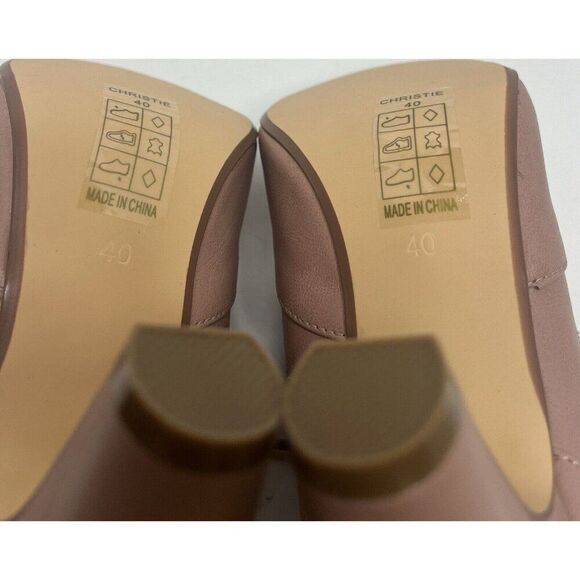 Chelsea Crew NWOB 50s Christie Shoe Booties Mauve Women’s Size 40 EU/9.5 US - Picture 9 of 9